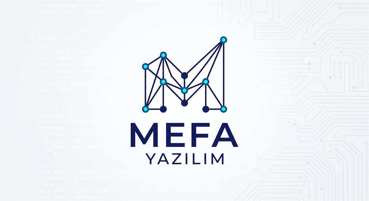 MEFA Yazılım — Hatay yazılım firması logosu